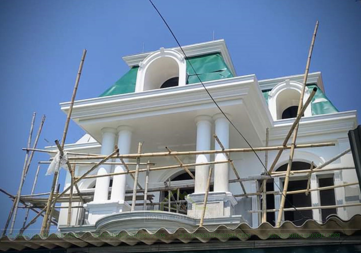 Xây nhà trọn gói biệt thự anh Huy tại thành phố Thanh Hóa