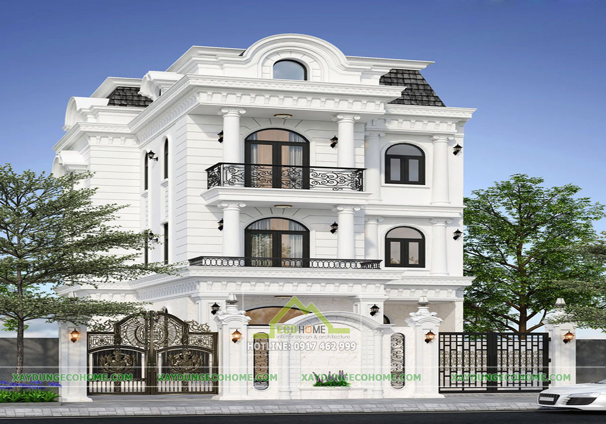 Biệt thự phong cách Pháp