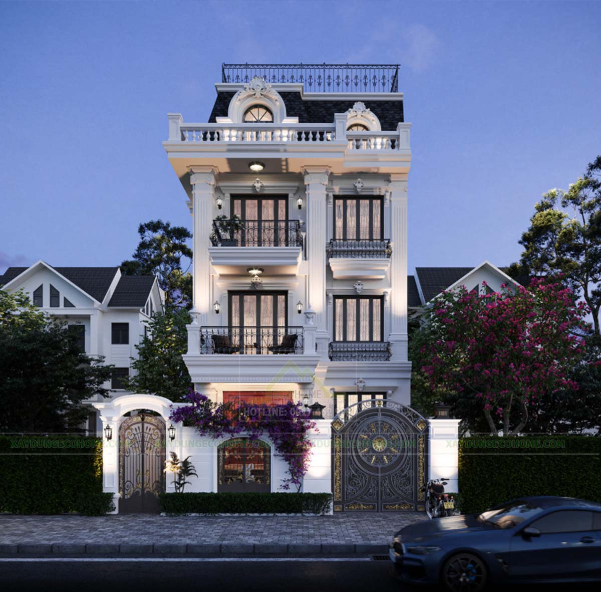 Hoàn thiện nhà liền kề biệt thự - Ecohome