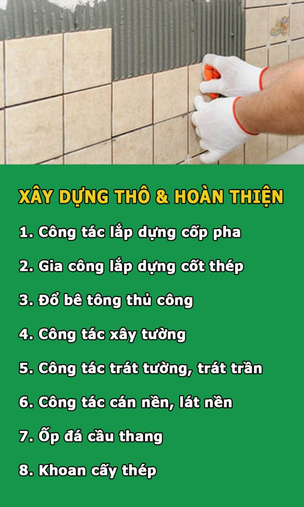 Cải tạo nhà xây thô hoàn thiện